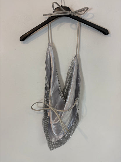 DAWN. Flowy red playsuit. TM