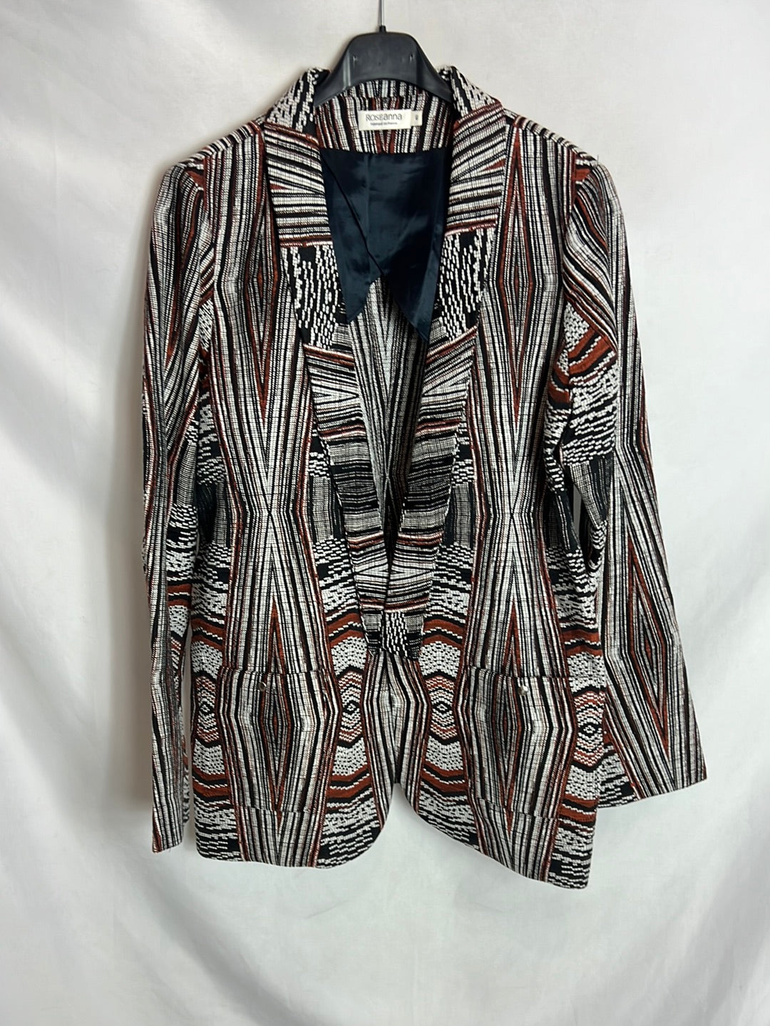 ROSEANNA. Blazer textura bordados. T 40