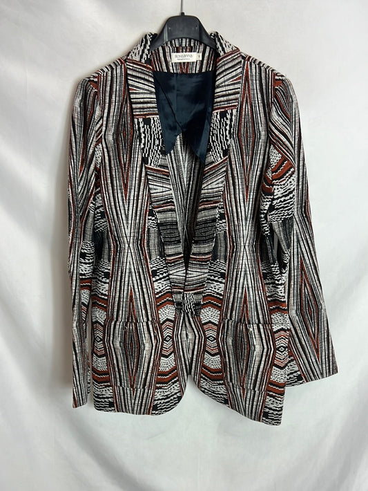 ROSEANNA. Blazer textura bordados. T 40