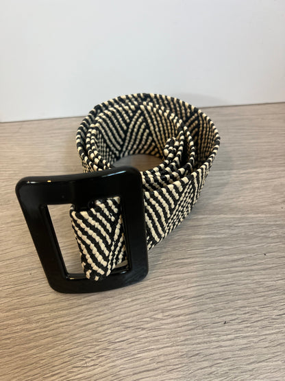 OTRAS. Cinturón bicolor elástico