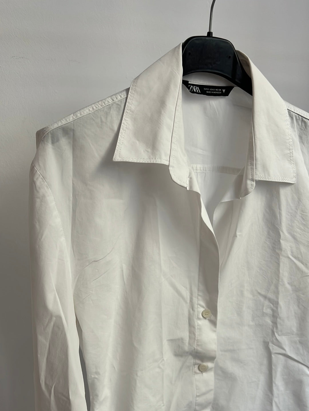 ZARA. Camisa blanca. T S