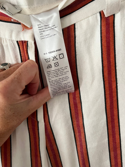 ZARA. Long brown dress TM