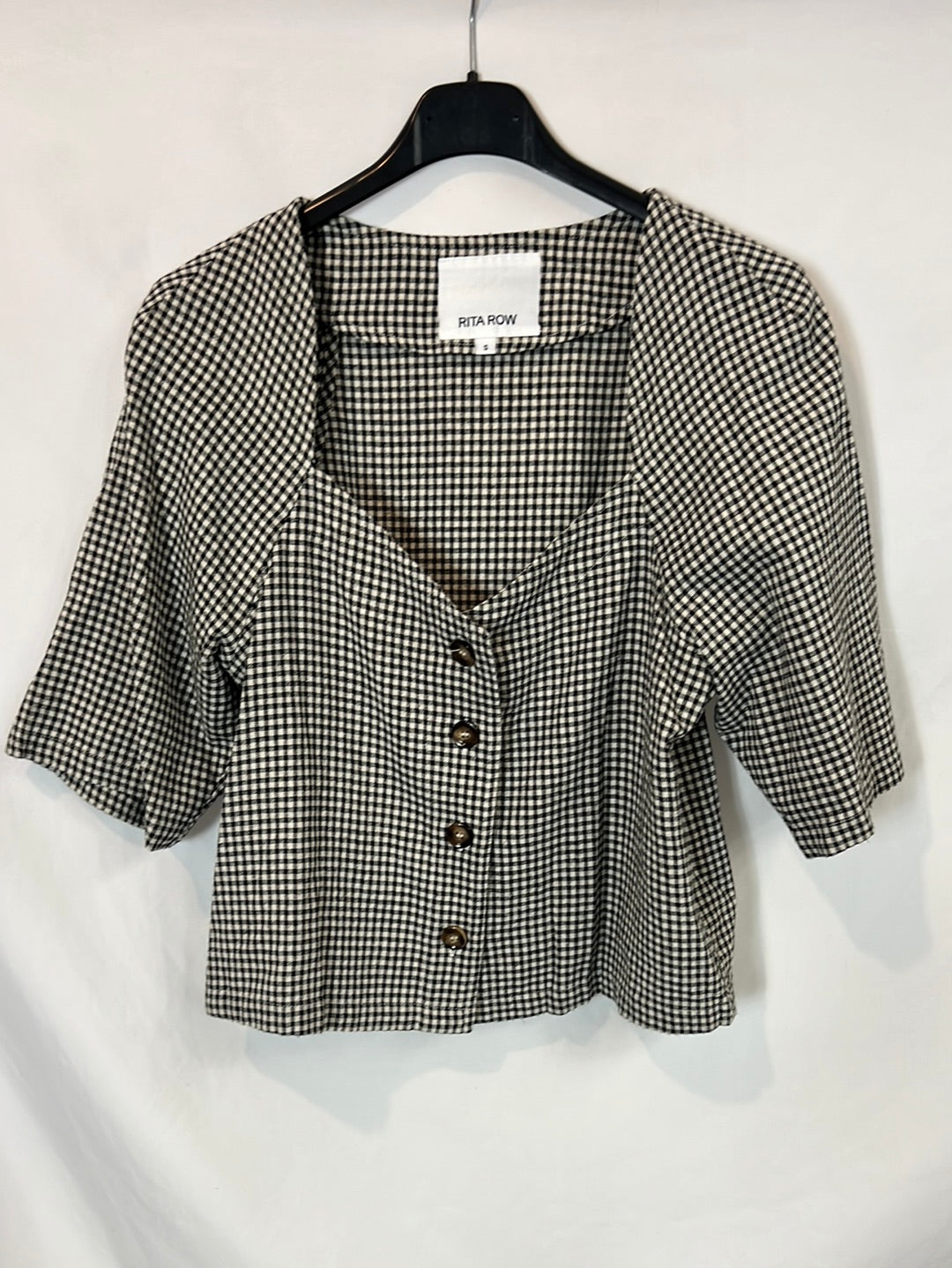 RITA ROW. Total look cuadros vichy T.s