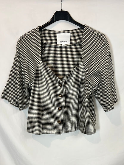 RITA ROW. Total look cuadros vichy T.s