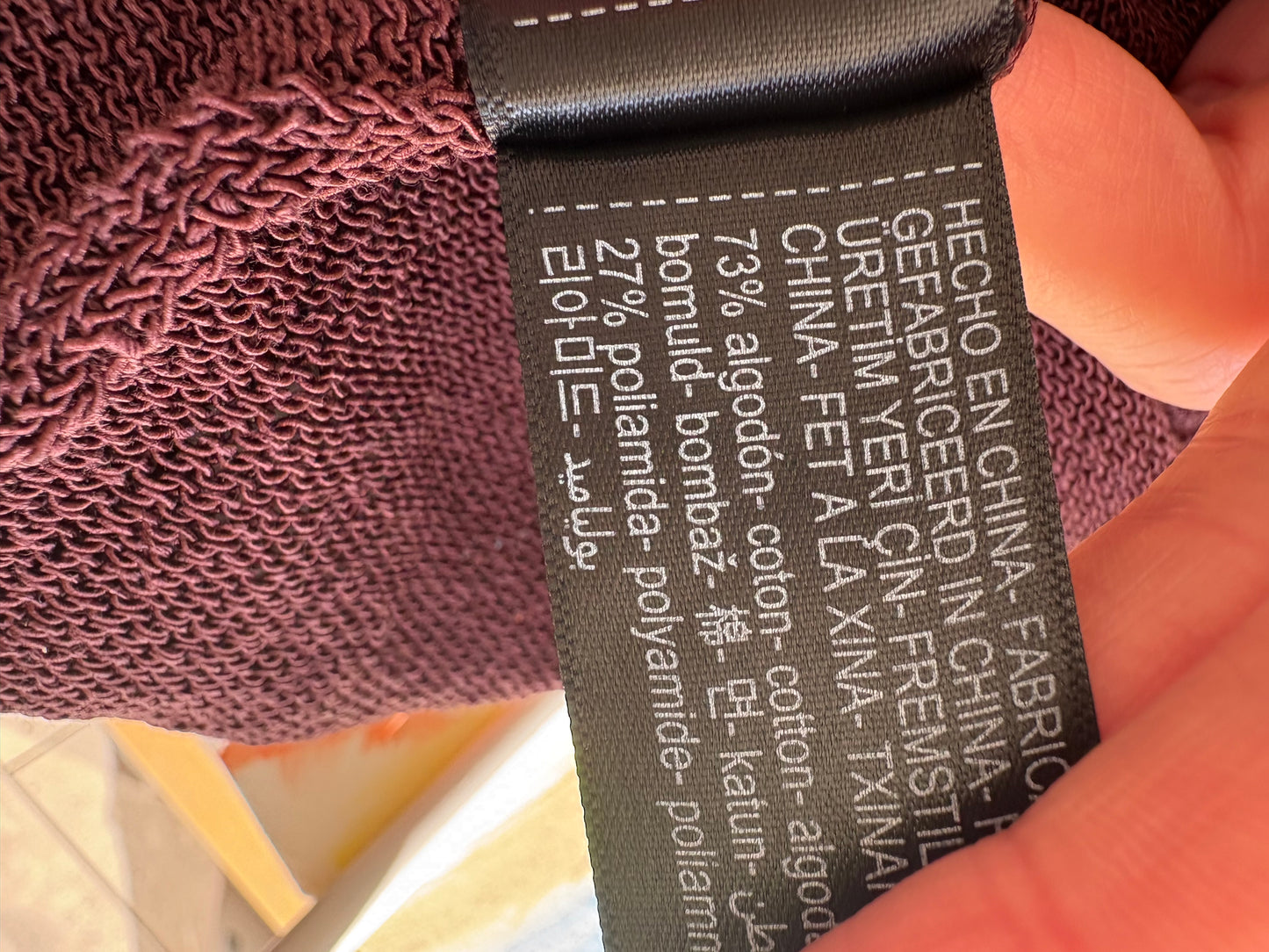 MASSIMO DUTTI. Top hilo marrón halter