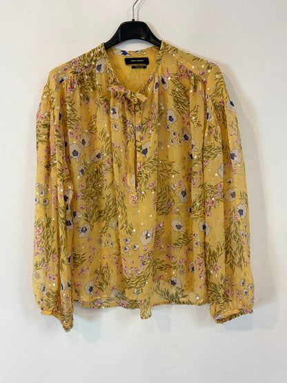ISABEL MARANT. Blusa seda estampada