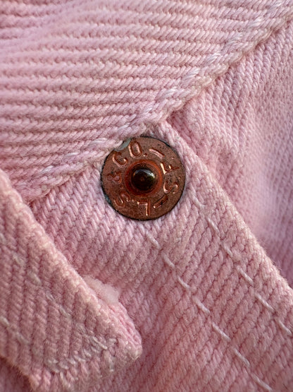 LEVI´S. Denim rosa pastel vintage abotonado