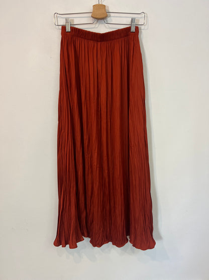 ZARA. Falda larga fluida. T XS/S