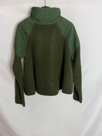 ZARA. Jersey doble textura T.s