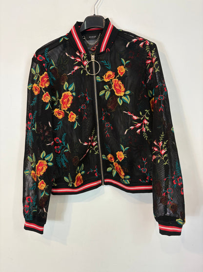 GUESS. Black embroidered jacket. TM
