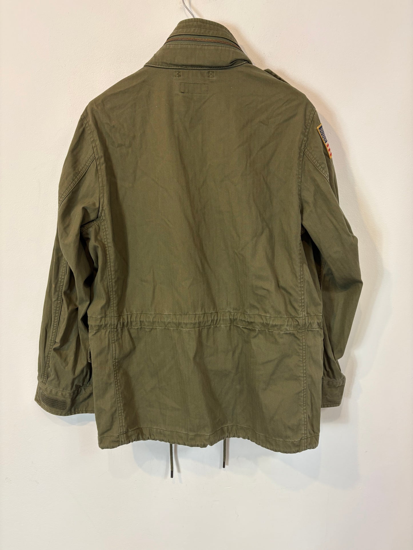 POLO RALPH LAUREN. Embroidered military jacket. XS (S/M)