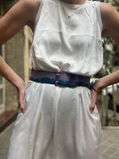 OTHERS. Tie-dye foot sash. T s