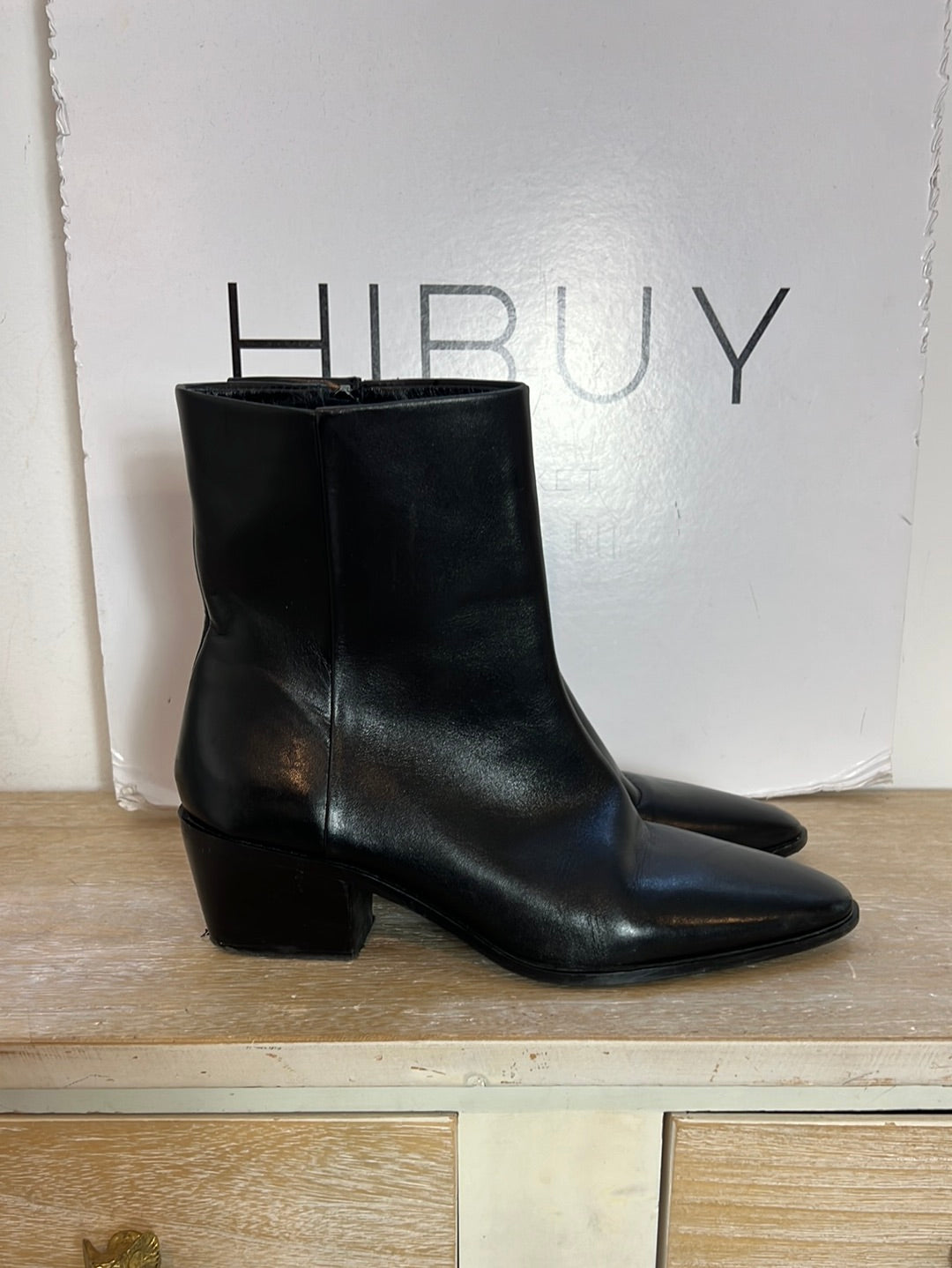 ZARA. Botines negro . T 38