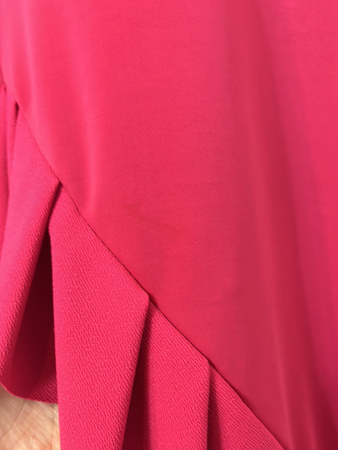 MAJE. Pink ruffled dress Tm