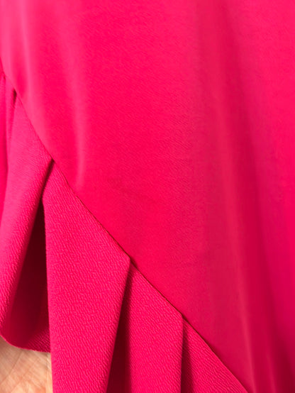 MAJE. Pink ruffled dress Tm