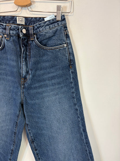 TOTÉME. Denim recto pata ancha