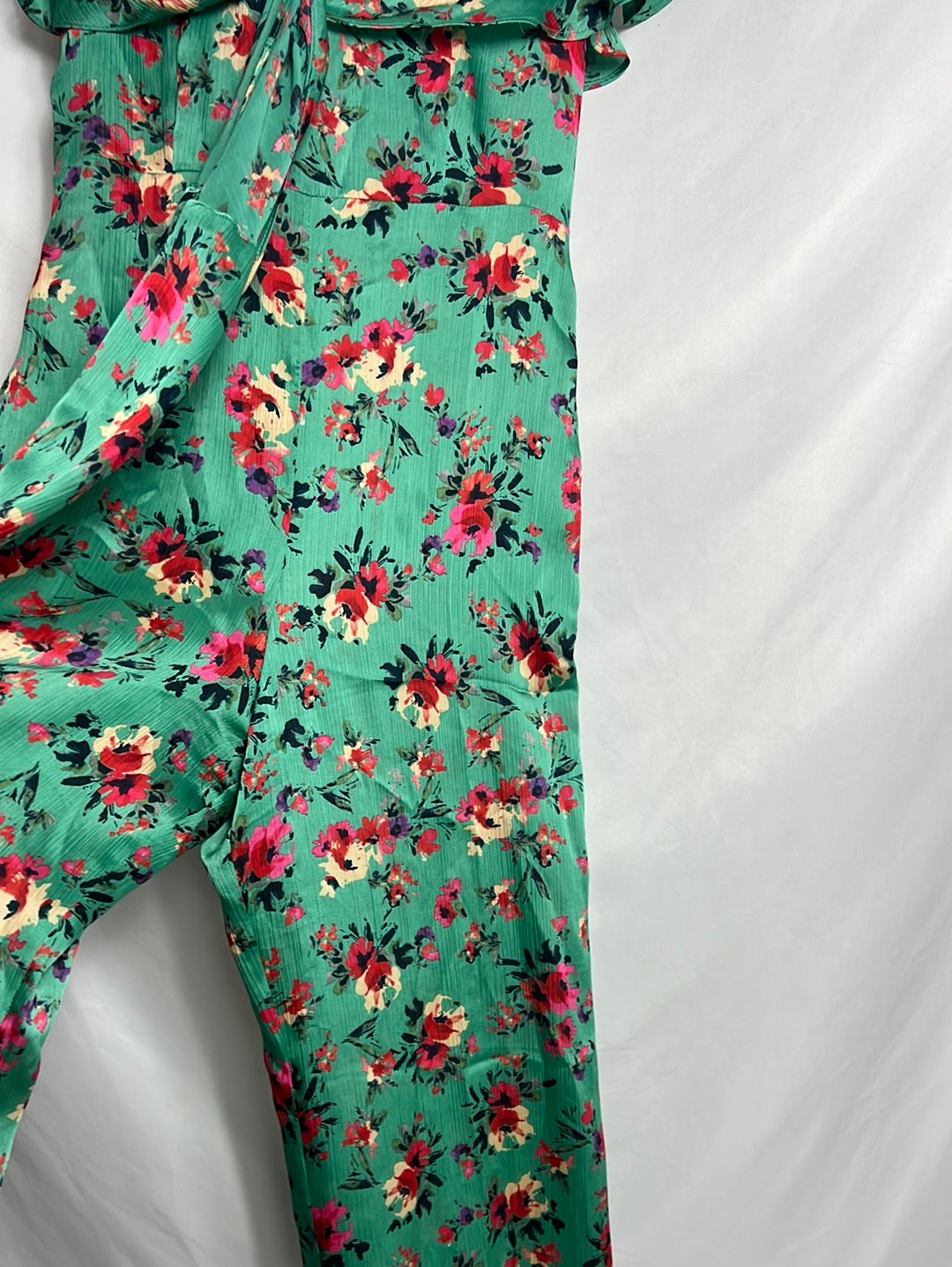 ZARA. Mono estampado fluido lazada. T S