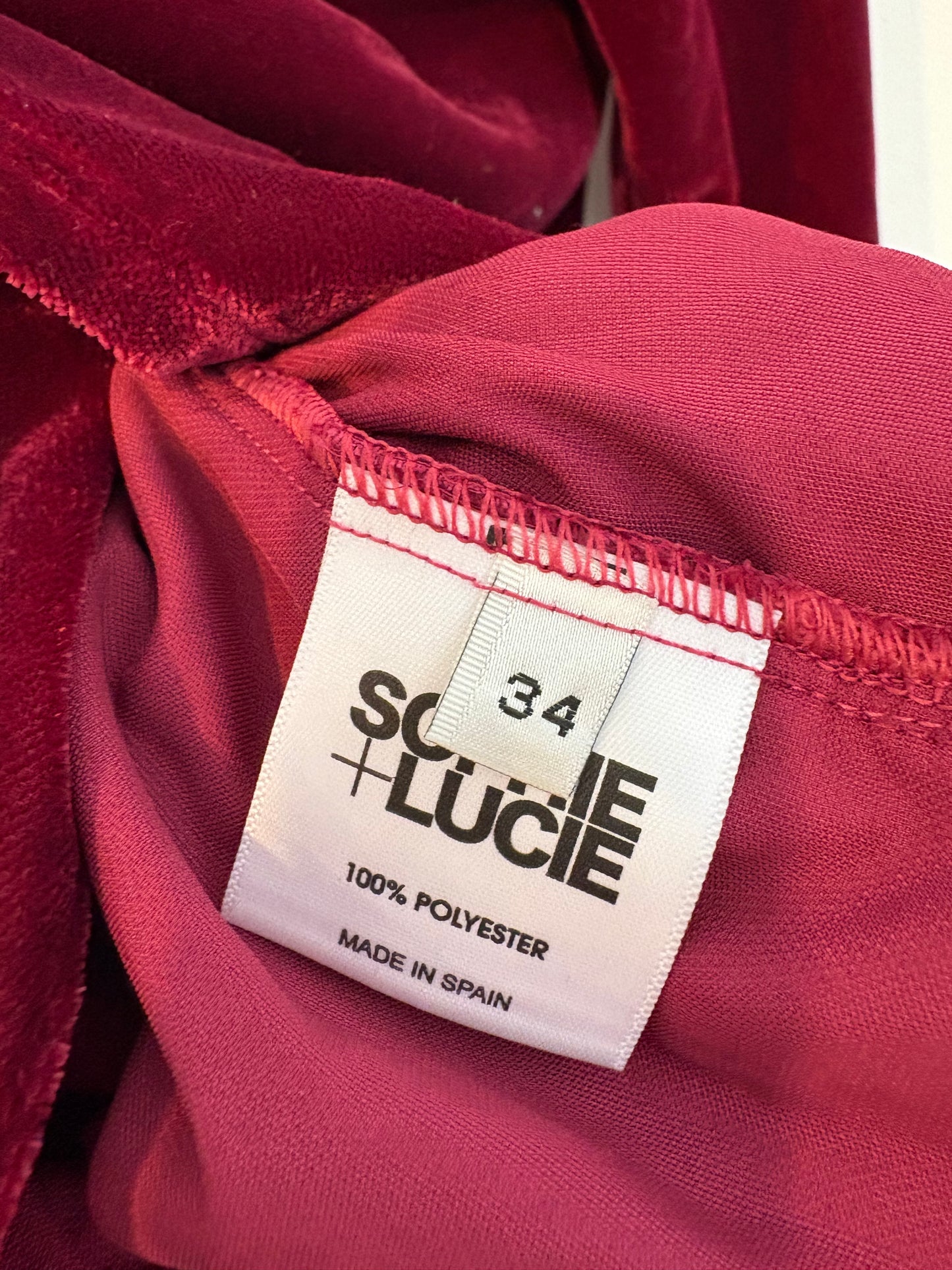 ZARA. Black stretch knit top. TL