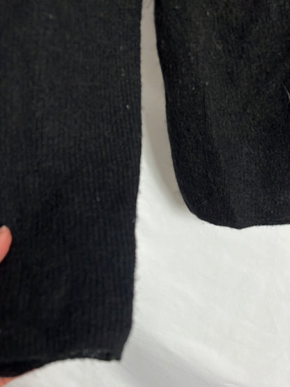 SÉZANE. Rebeca negra botones perla. T XS(S/M) (Tara)