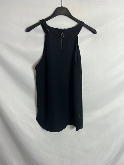 STRADIVARIUS.Blue halter top TM