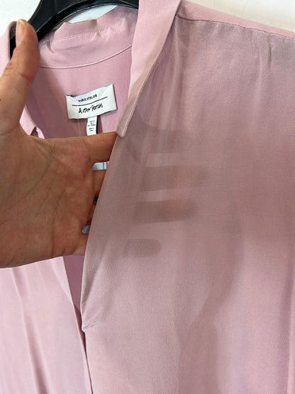 &OTHER STORIES. Blusa rosa fluida T.40