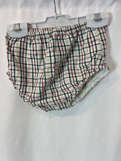 GOCCO. Vestido cuadros botones lateral. T 18-24 meses