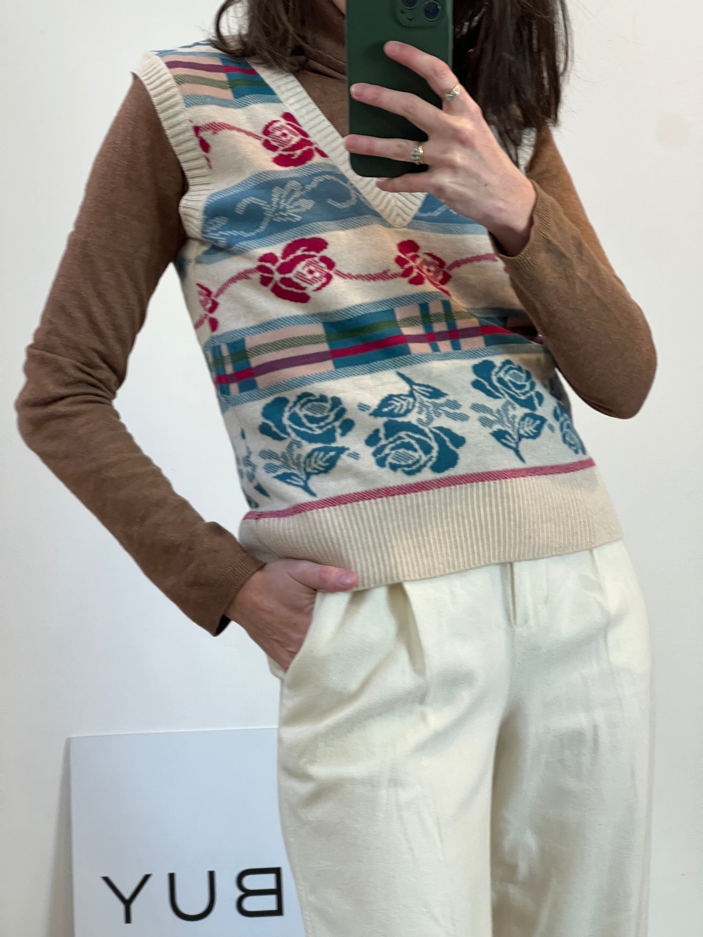 MALABABA. Checkered pareo/scarf