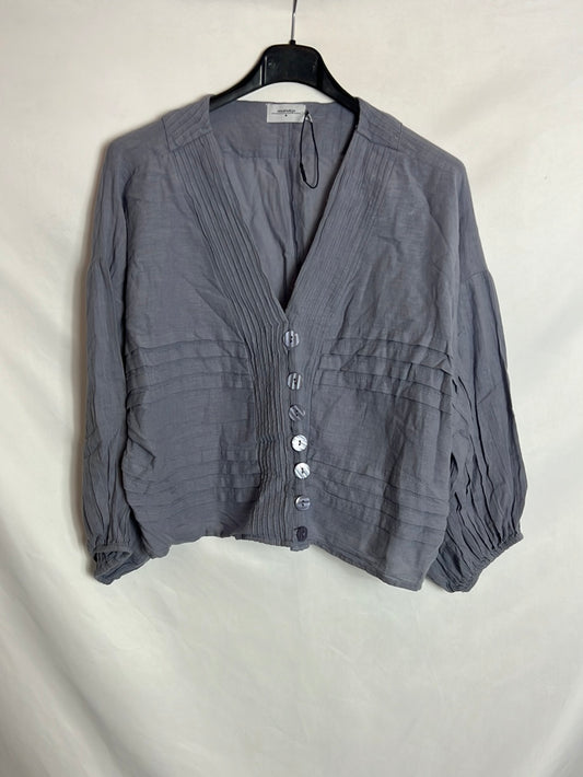 RENATTA&CO. Blusa azul claro tallas. TU(M)