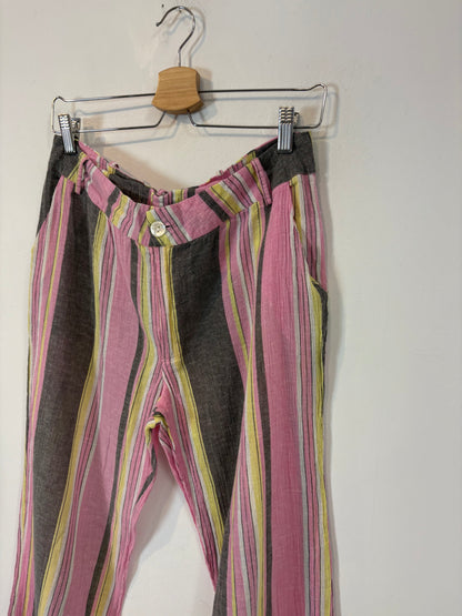 GIMAGUAS. Pantalón algodón rayas