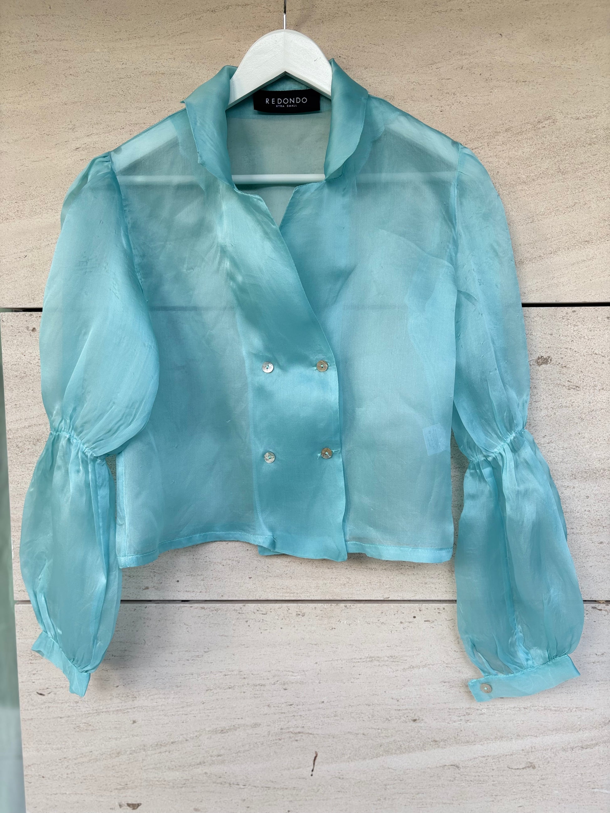 De Vestir Blusa De Seda Azul Turquesa Blusas Elegantes Camisas