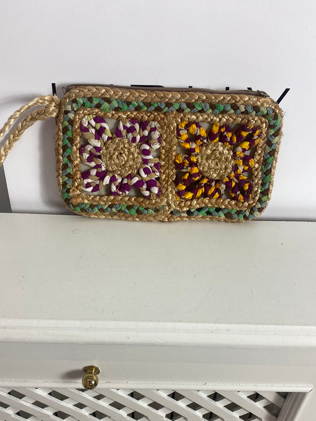OTHERS. Raffia handbag