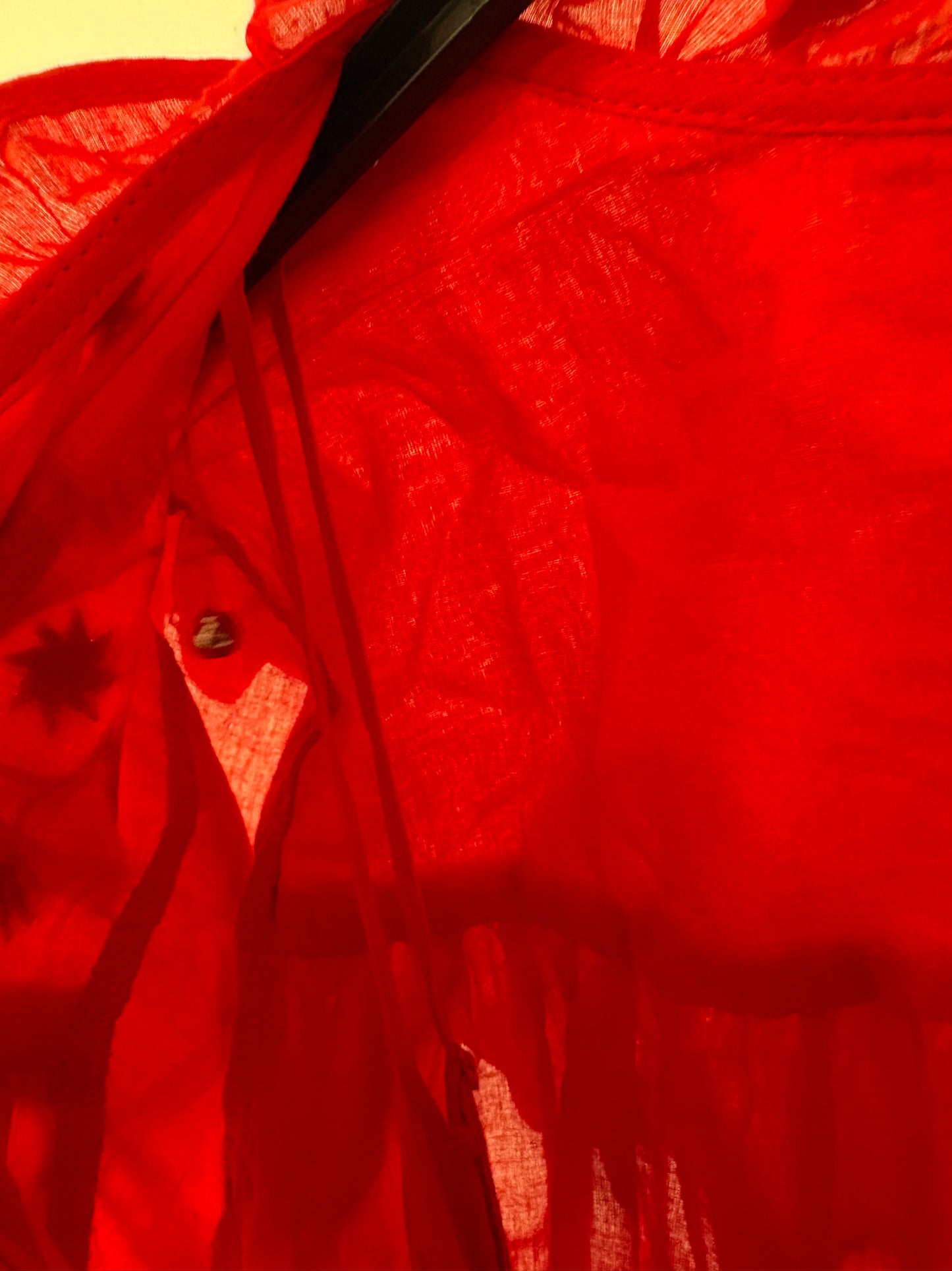 SOPHIE&LUCIE. Vestido rojo bordado