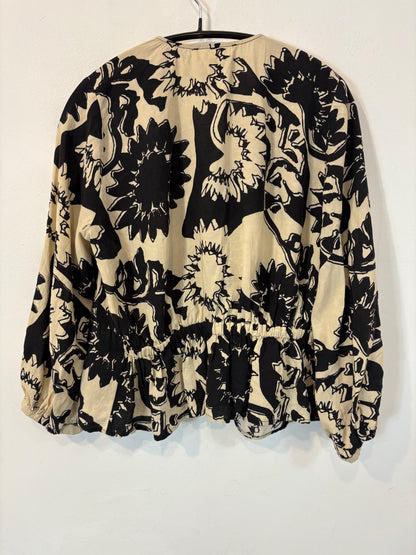 BA&SH. Blusa estampada lazadas