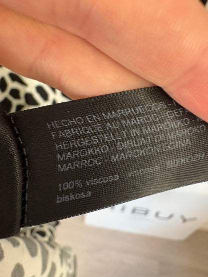 MASSIMO DUTTI. Midi dress with pockets. TS