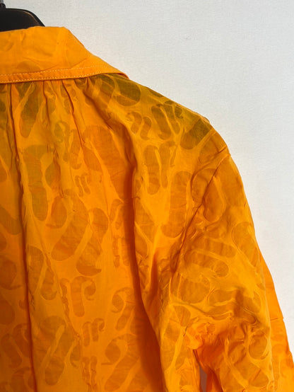 NANUSHKA. Blusa textura estilo vintage. T M/L