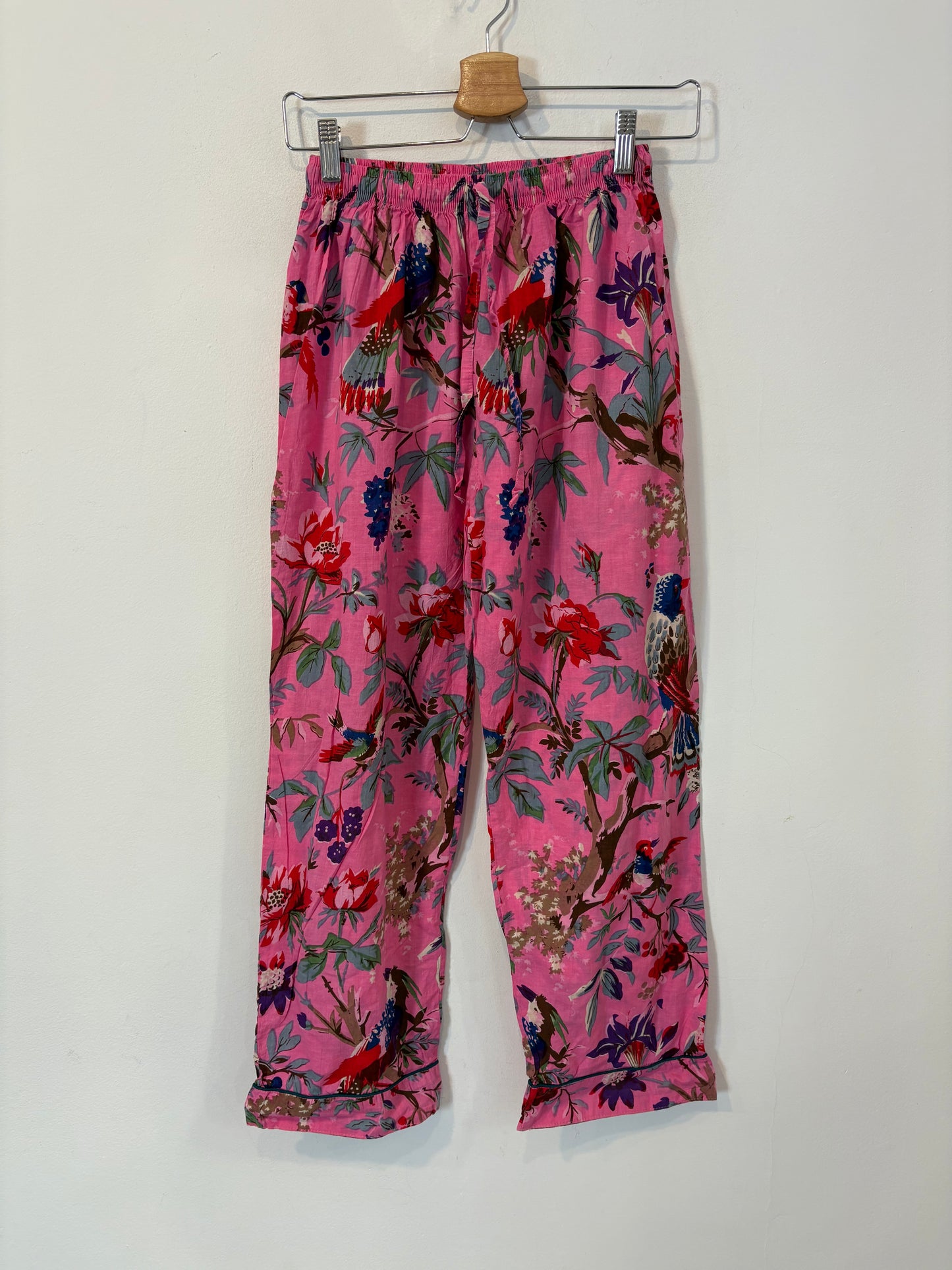 Conjunto algodón estampado floral