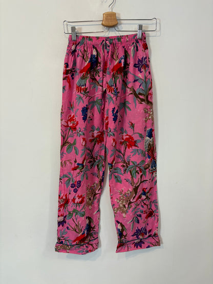Conjunto algodón estampado floral