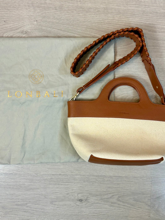 LONBALI. Bolso doble textura