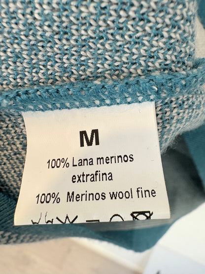 LA CASITA DE WENDY. Jersey cuadros azul merino