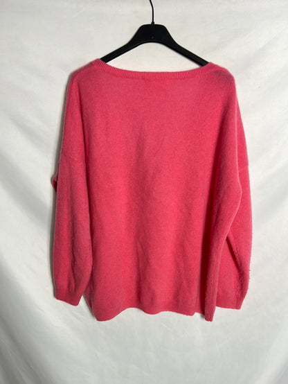 ABSOLUT CASHMERE. Jersey rosa fucsia cashmere. T S