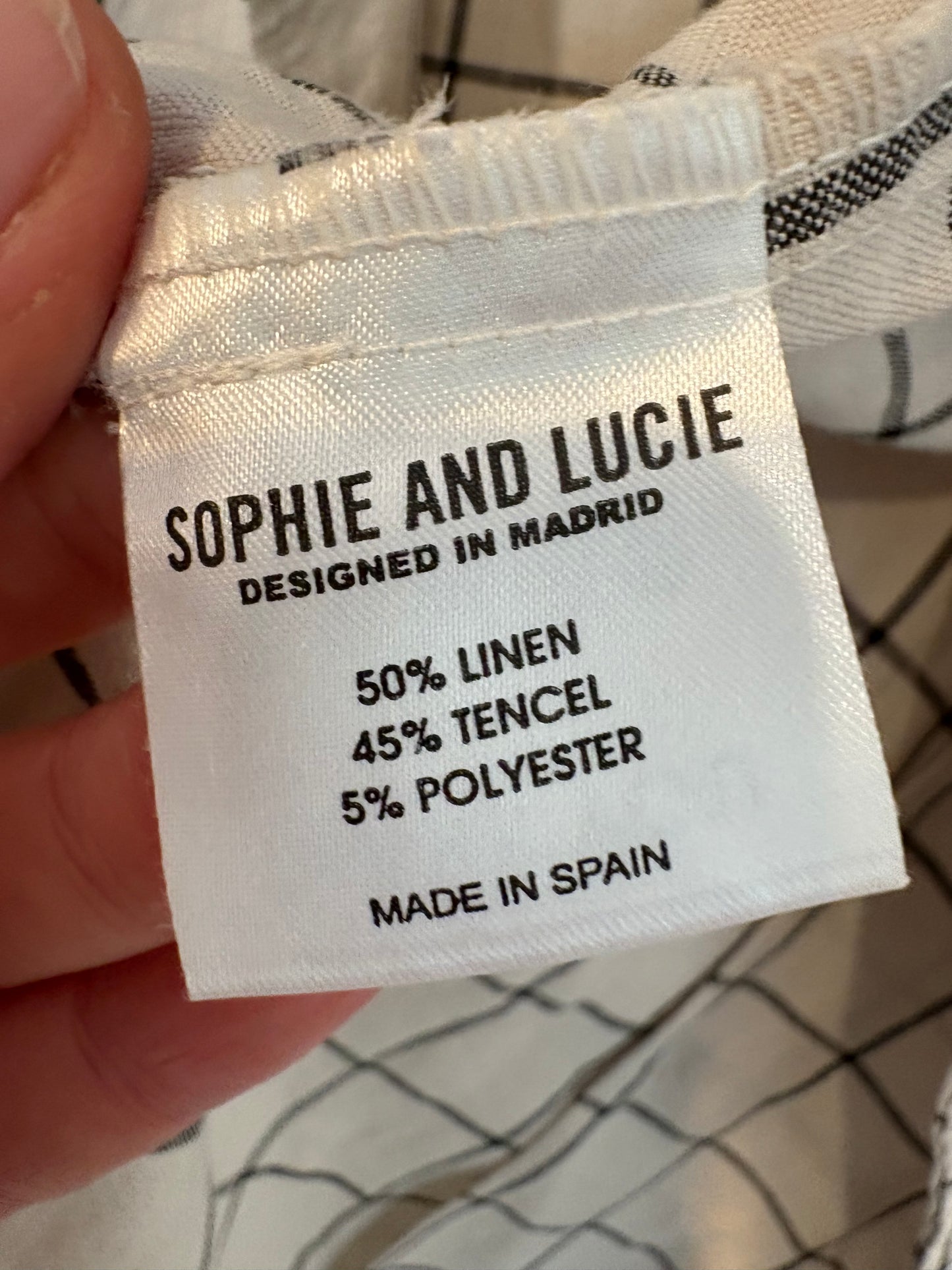 SOPHIE & LUCIE. Traje de chaqueta beige mezcla
