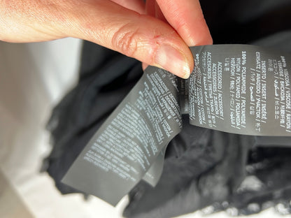 ERMANNO SCERVINO. Vestido negro seda y encaje. T 42