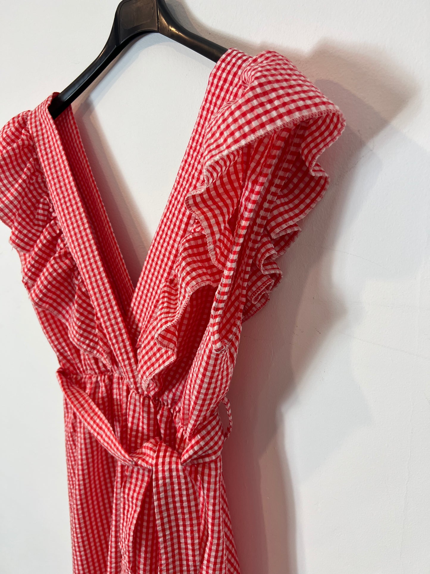 OTRAS. Vestido largo cuadros vichy T.u(s)