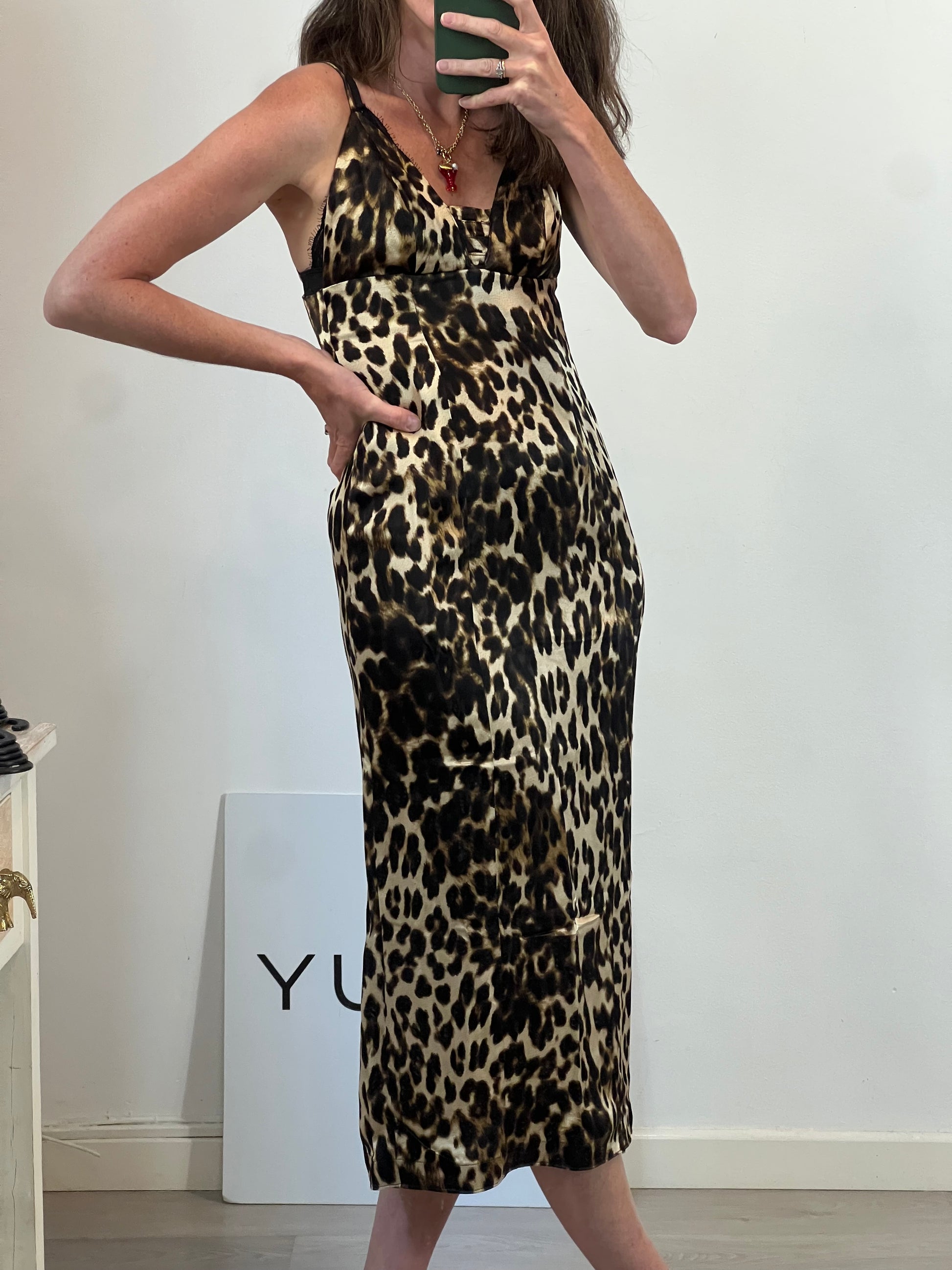 Print Midi Dress Vestidos Animal Print Zara Ts Animal Print Midi