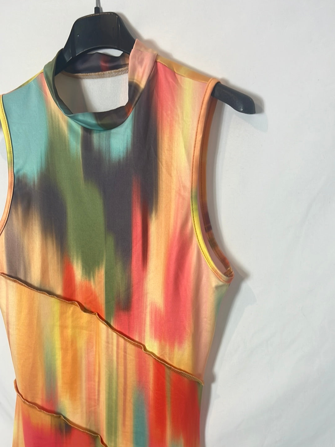 OTHERS. Fitted tie-dye midi dress TM
