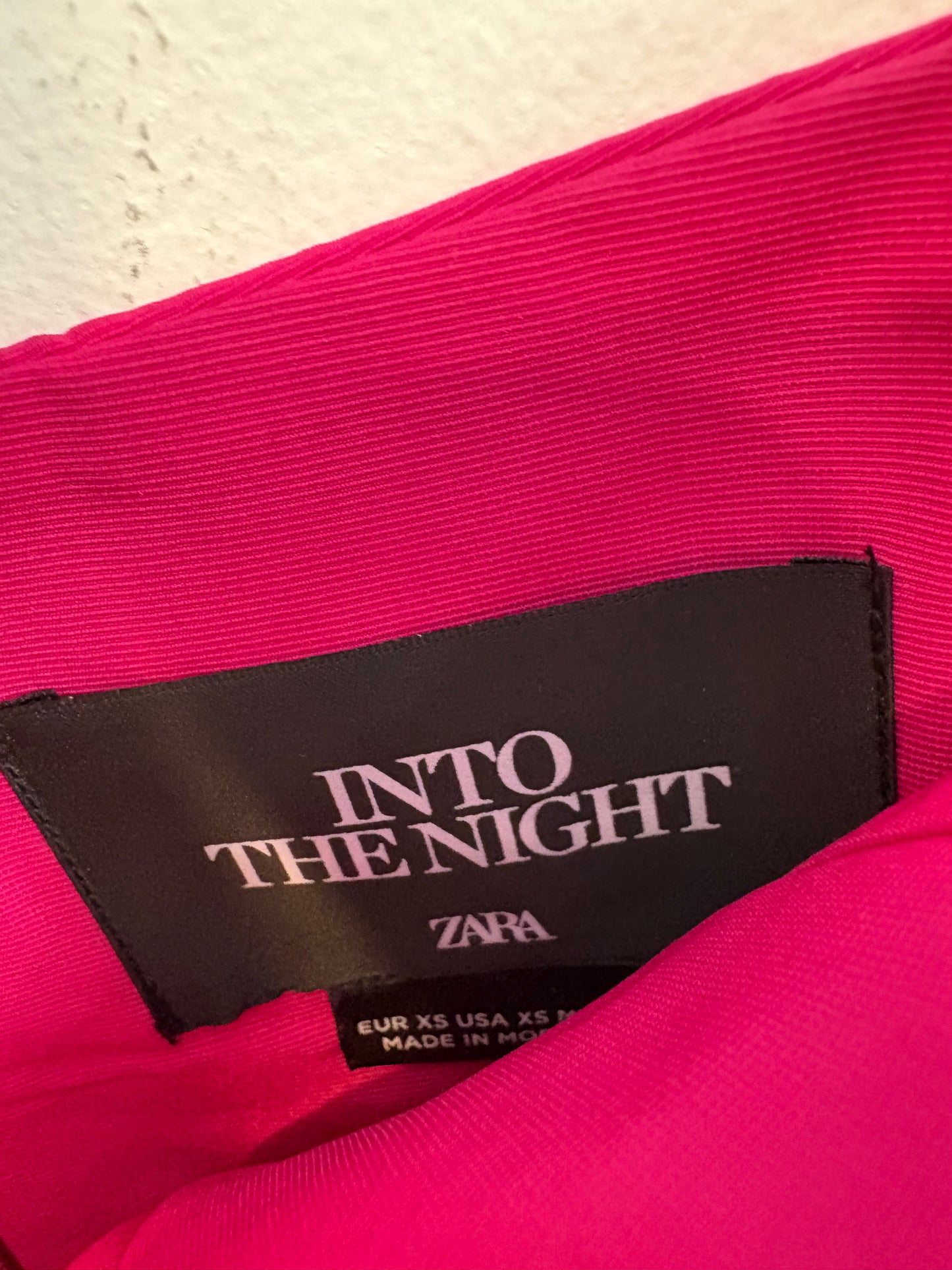 ZARA. Top rosa colección Kate Moss