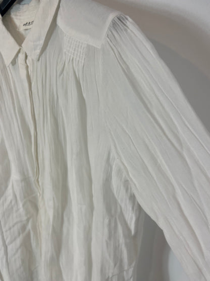 INDI &amp; COLD. White melange blouse. TM