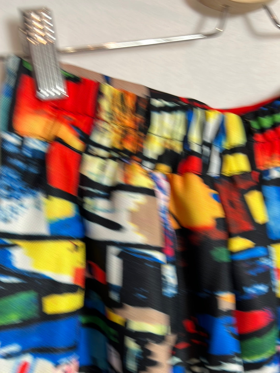 ZARA. Colorful flared midi skirt. TS