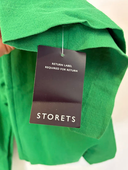 STORETS. Pantalón pinzas algodón