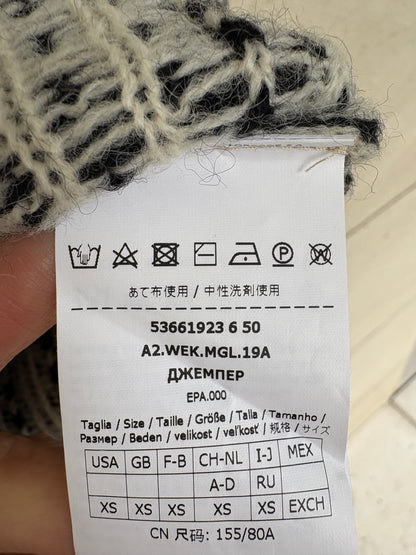 WEEKEND MaxMara. Jersey greca lana y alpaca